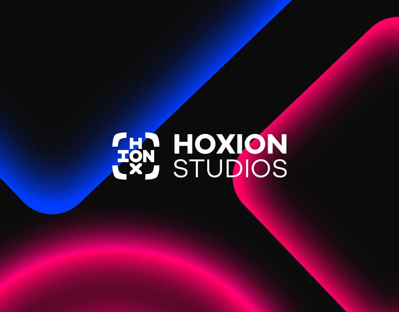 HOXION Studios Branding Behance kapak görseli